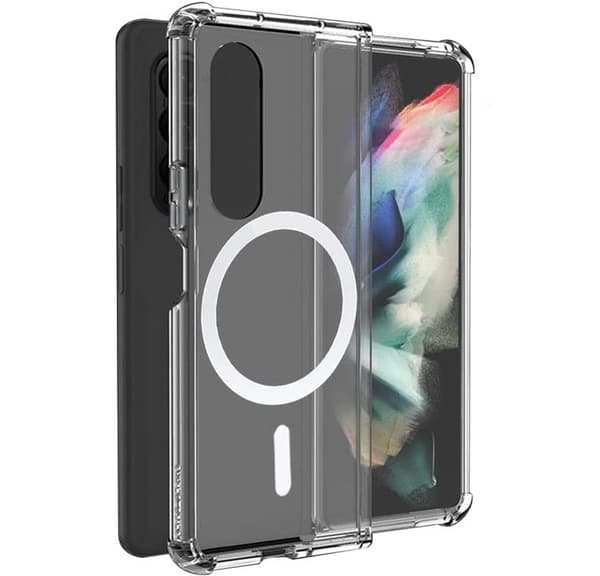 BOOM Galaxy Z Fold 3 Skal Magsafe Shockproof - Clear