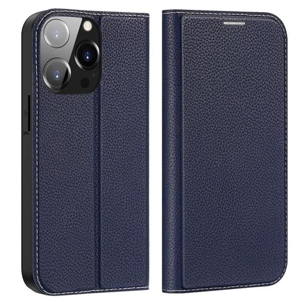 Dux Ducis iPhone 14 Pro Max Plånboksfodral Skin X2 - Blå