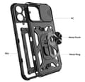 Miniatyrbild 2 av 3: iPhone 14 Plus Skal Kameraskydd Kickstand - Svart