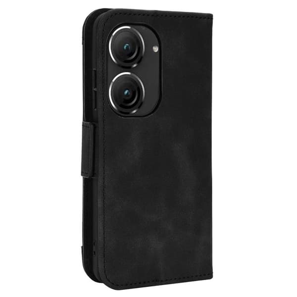 Asus Zenfone 9 Plånboksfodral PU Läder - Svart