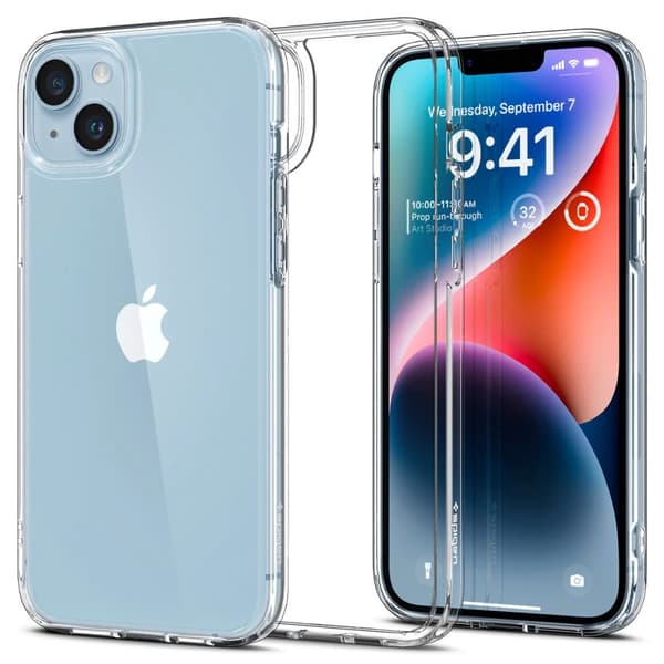 Spigen iPhone 14 Skal Ultra Hybrid - Crystal Clear