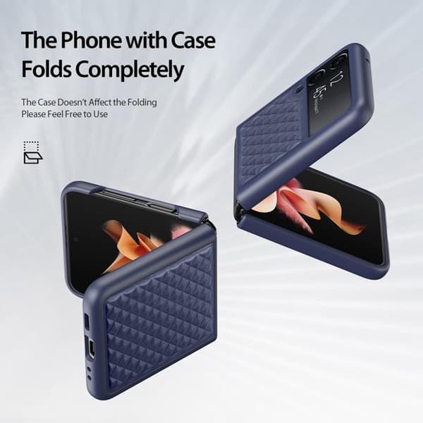 DUX DUCIS Galaxy Z Flip 4 Skal Venice - Blå
