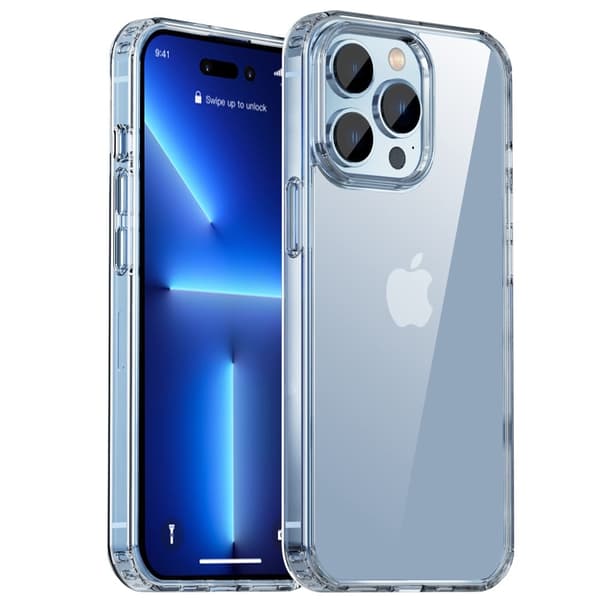[6in1] Boom iPhone 13 Pro Max Skal, Kameralinsskydd, Härdat Glas, MagSafe Ring