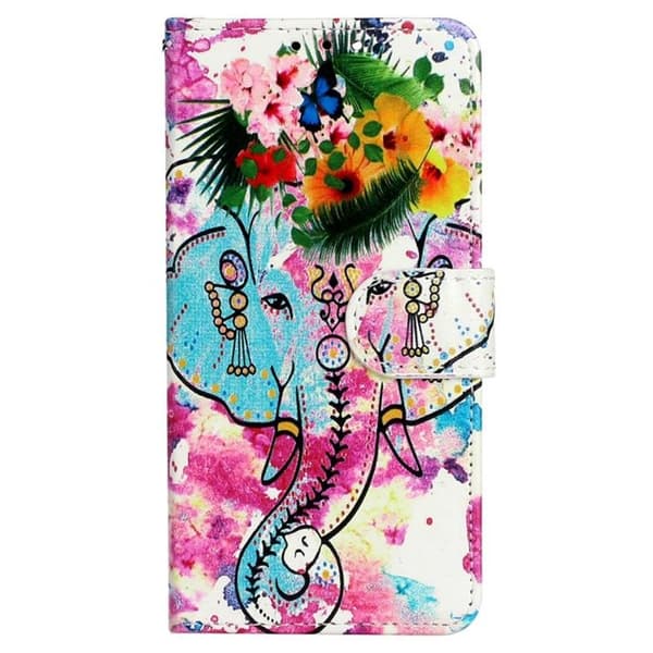 iPhone 14 Pro Plånboksfodral Folio Flip - Elephant