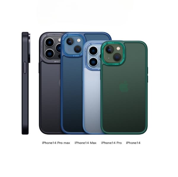 iPhone 14 Pro Max Skal Kameraram i Aluminiumlegering - Svart