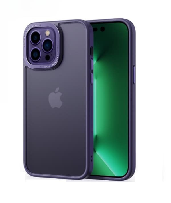 iPhone 14 Plus Skal Kameraram i Aluminiumlegering - Lila