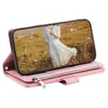 Miniatyrbild 5 av 11: iPhone 14 Pro Max Plånboksfodral Rhombus - Rosa