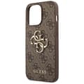 Miniatyrbild 6 av 8: GUESS iPhone 14 Pro Max Skal Big Metall Logo - Brun