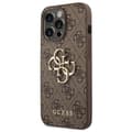 Miniatyrbild 2 av 8: GUESS iPhone 14 Pro Max Skal Big Metall Logo - Brun