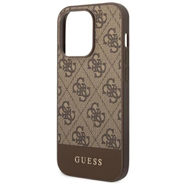 GUESS iPhone 14 Pro Max Skal Stripe - Brun