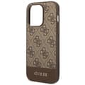 Miniatyrbild 10 av 11: GUESS iPhone 14 Pro Max Skal Stripe - Brun