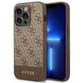 Miniatyrbild 2 av 11: GUESS iPhone 14 Pro Max Skal Stripe - Brun