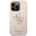 Miniatyrbild 3 av 8: GUESS iPhone 14 Pro Max Skal Big Metall Logo - Rosa