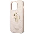Miniatyrbild 6 av 8: GUESS iPhone 14 Pro Max Skal Big Metall Logo - Rosa