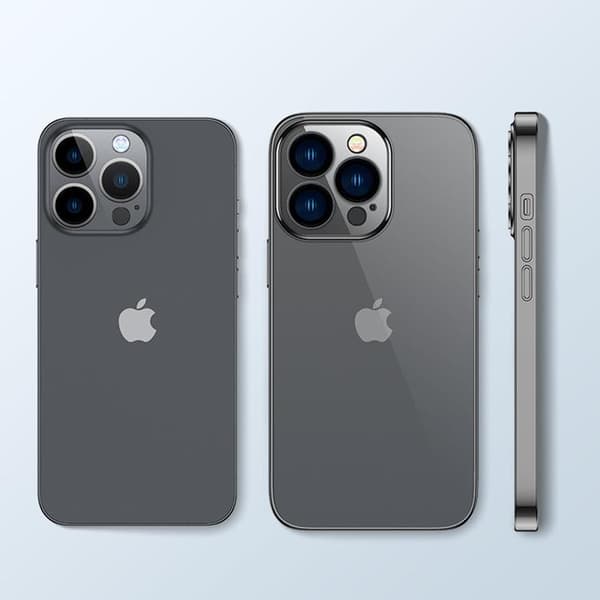 Joyroom iPhone 14 Skal 14Q Med Metallram - Svart