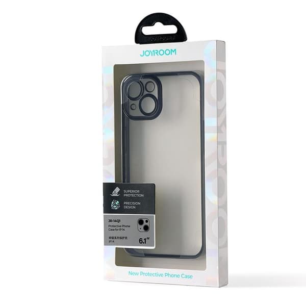 Joyroom iPhone 14 Skal 14Q Med Metallram - Svart