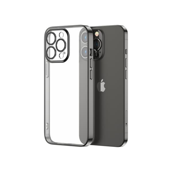 Joyroom iPhone 14 Skal 14Q Med Metallram - Svart