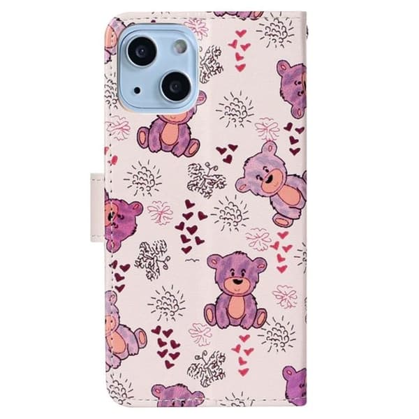 iPhone 14 Plus Plånboksfodral Folio Flip - Bear