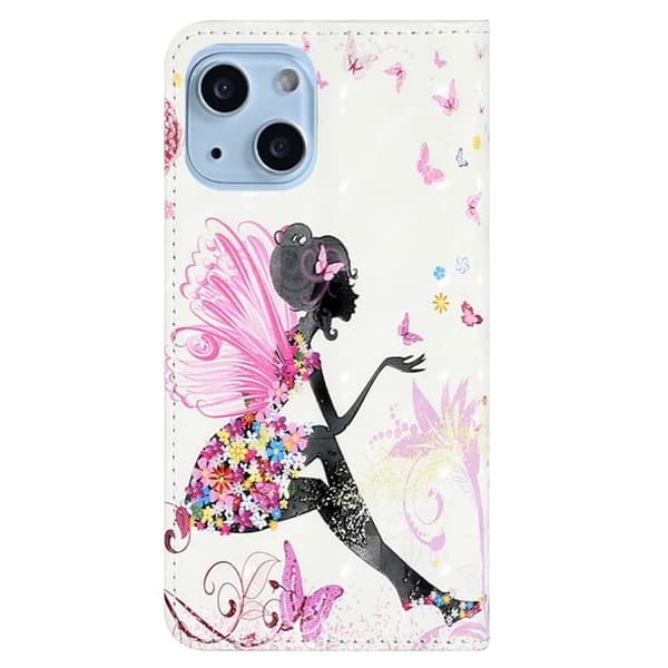 iPhone 14 Plus Plånboksfodral Folio Flip - Girl