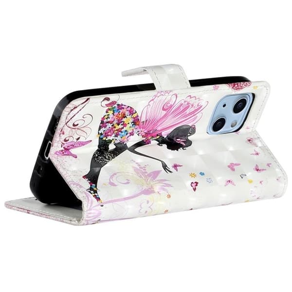 iPhone 14 Plus Plånboksfodral Folio Flip - Girl