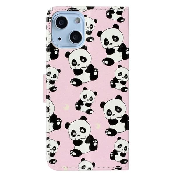 iPhone 14 Plus Plånboksfodral Folio Flip - Panda