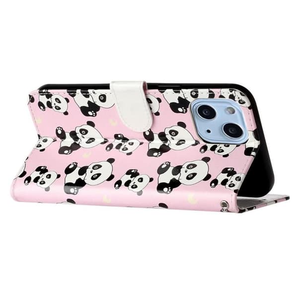 iPhone 14 Plus Plånboksfodral Folio Flip - Panda