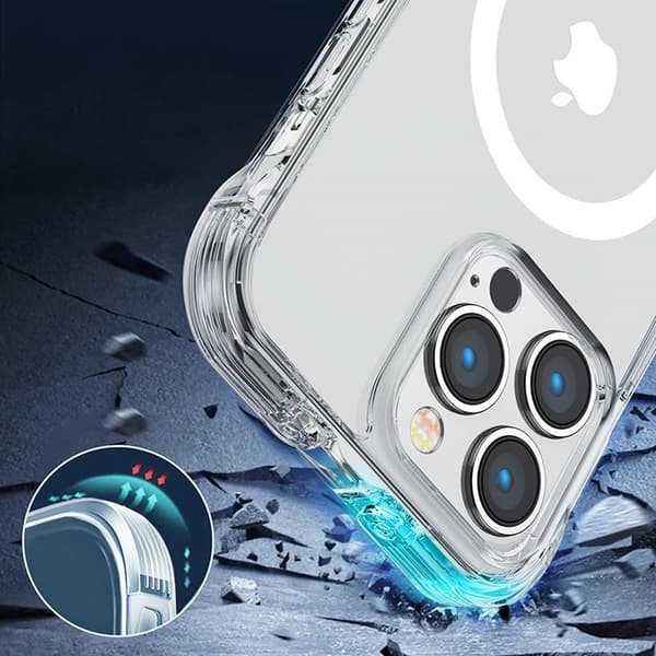 Joyroom iPhone 14 Pro Max Skal Magsafe Defender Armored - Clear