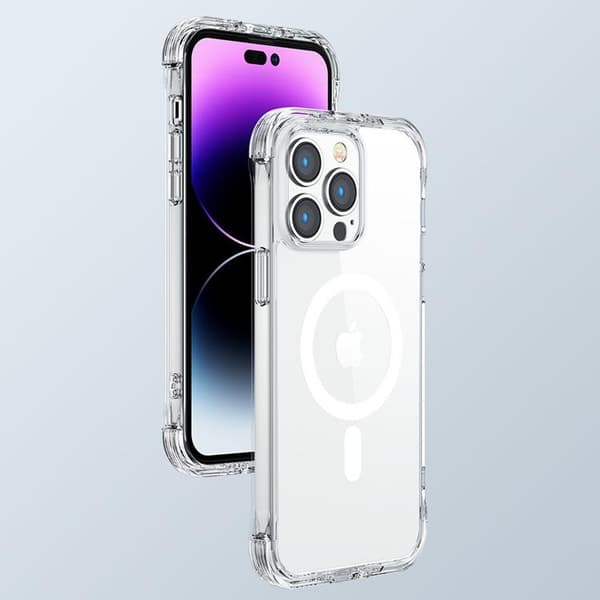 Joyroom iPhone 14 Pro Max Skal Magsafe Defender Armored - Clear