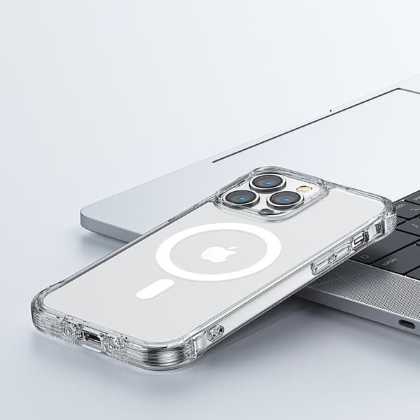 Joyroom iPhone 14 Pro Max Skal Magsafe Defender Armored - Clear