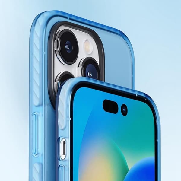 ROCK iPhone 14 Pro Max Skal Double Layer - Lila