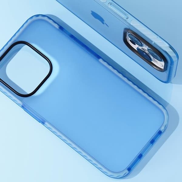 ROCK iPhone 14 Pro Max Skal Double Layer - Lila