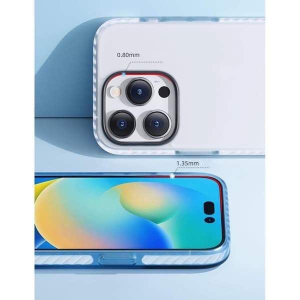 ROCK iPhone 14 Pro Max Skal Double Layer - Lila