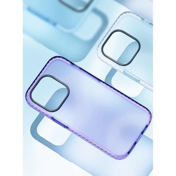 ROCK iPhone 14 Pro Max Skal Double Layer - Lila