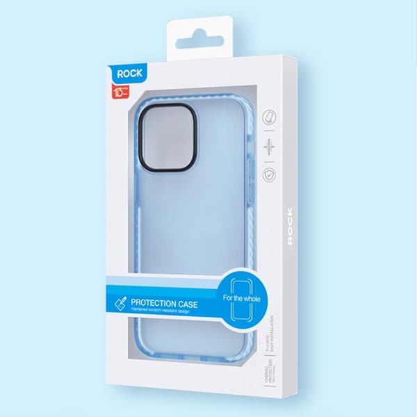 ROCK iPhone 14 Pro Max Skal Double Layer - Lila