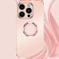 Miniatyrbild 6 av 8: iPhone 14 Skal Ringhållare Electroplating Kickstand - Vit