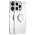Miniatyrbild 1 av 8: iPhone 14 Skal Ringhållare Electroplating Kickstand - Vit
