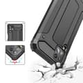 Miniatyrbild 3 av 6: Galaxy A22 4G Skal Hybrid Armor Tough Rugged - Silver