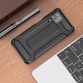 Miniatyrbild 6 av 6: Galaxy A22 4G Skal Hybrid Armor Tough Rugged - Silver