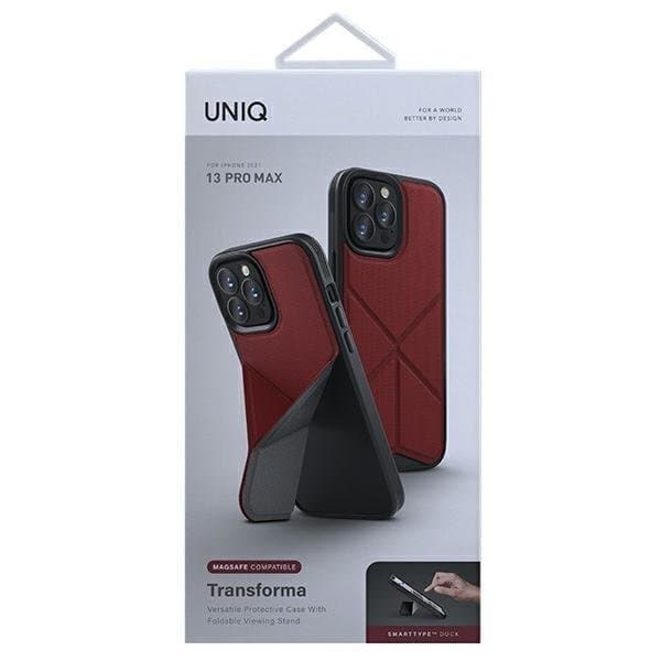 Uniq iPhone 13 Pro Max Skal MagSafe Transforma - Röd
