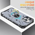 Miniatyrbild 3 av 8: iPhone 14 Pro Max Skal Ringhållare Armor - Grå