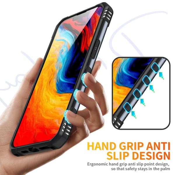 iPhone 14 Skal Ringhållare Armor - Grå