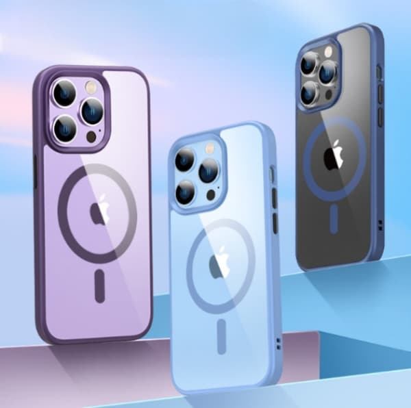 iPhone 14 Pro Max Skal Magsafe Magnetic - Lila