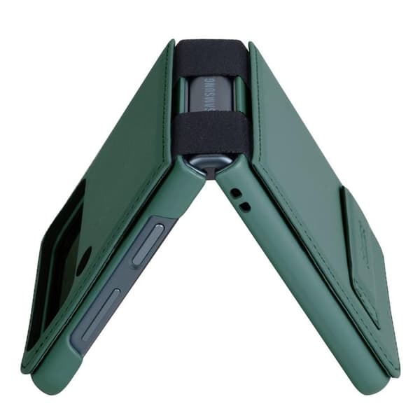 Nillkin Galaxy Z Flip 4 Skal Qin - Grön