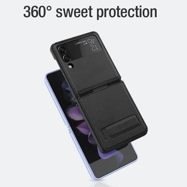 Nillkin Galaxy Z Flip 4 Skal Qin - Grön