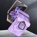 Miniatyrbild 7 av 8: GKK Galaxy Z Flip 4 Skal Ringhållare Kickstand - Rosa