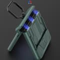 Miniatyrbild 5 av 8: GKK Galaxy Z Flip 4 Skal Ringhållare Kickstand - Svart