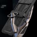 Miniatyrbild 2 av 8: GKK Galaxy Z Flip 4 Skal Ringhållare Kickstand - Svart