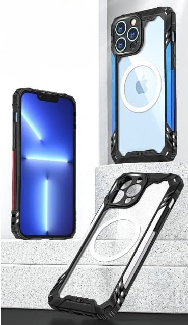 iPhone 14 Pro Max Skal Magsafe Tough Armor - Blå