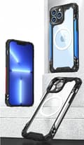 Miniatyrbild 10 av 11: iPhone 14 Pro Max Skal Magsafe Tough Armor - Blå