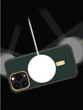 Miniatyrbild 5 av 10: BOOM iPhone 13 Pro Skal Magsafe Läder - Plum Röd
